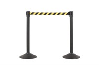 Stanchion with 6.5 Foot Retractable Belt