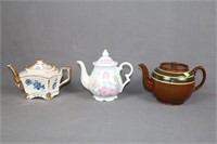 Lot 3 Teapots