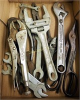 Pliers & Wrenches Lot