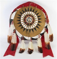 Handmade Native American Hide Shield
