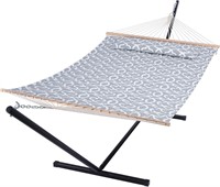 SUNCREAT 55 Inch Extra Large Double Hammock with S