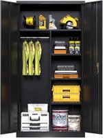 Reemoon 70'' Tall Metal Storage Cabinet