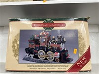 Christmas Cannonball Train Music Box