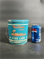 BOB EVANS 4LB FARM SCENE LARD CAN GALLIPOLIS OH