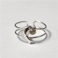 Silver Cz  Ring