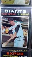 1971 TOPPS FRANK JOHNSON