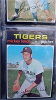 1971 Topps Mickey Lolich #133 Detroit Tigers Cente