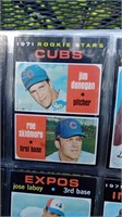 1971 Topps Baseball 1971 Cubs Rookie Stars Skidmor