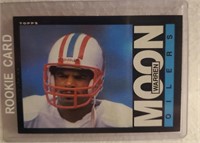 Warren Moon NFL TOPPS Rookie 1985