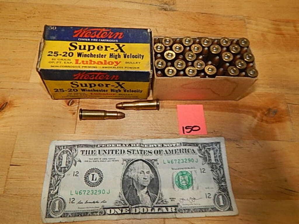 25-20 Winchester 60gr 50ct