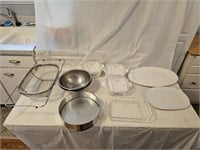 Casserole Dishes, SS Bowls, Household