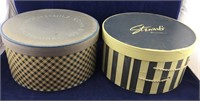 Pair of Vintage Hat Boxes