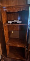 Wooden shelving unit only