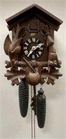 Schatz German Handmade Wooden Cuckoo Clock