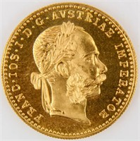Coin 1915 Austria 1 Ducat Gold Coin