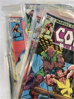 Marvel comics Conan and the barbarian # 140-149
