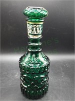 VTG Emerald Green Bonded Beam Whiskey Decanter