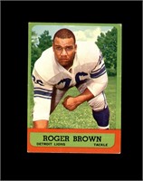 1963 Topps #34 Roger Brown EX to EX-MT+