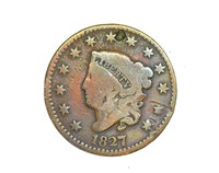 1827 Cent VG