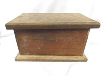 Handmade Walnut box, 12 1/2"W x 7"L x 6 1/2"T-