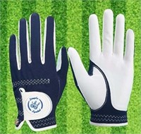 QTY 4 New Mens LH XL Symbol Golf Gloves Navy Blue