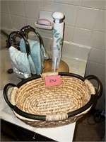 BASKET AND TOWEL ROLL MISC