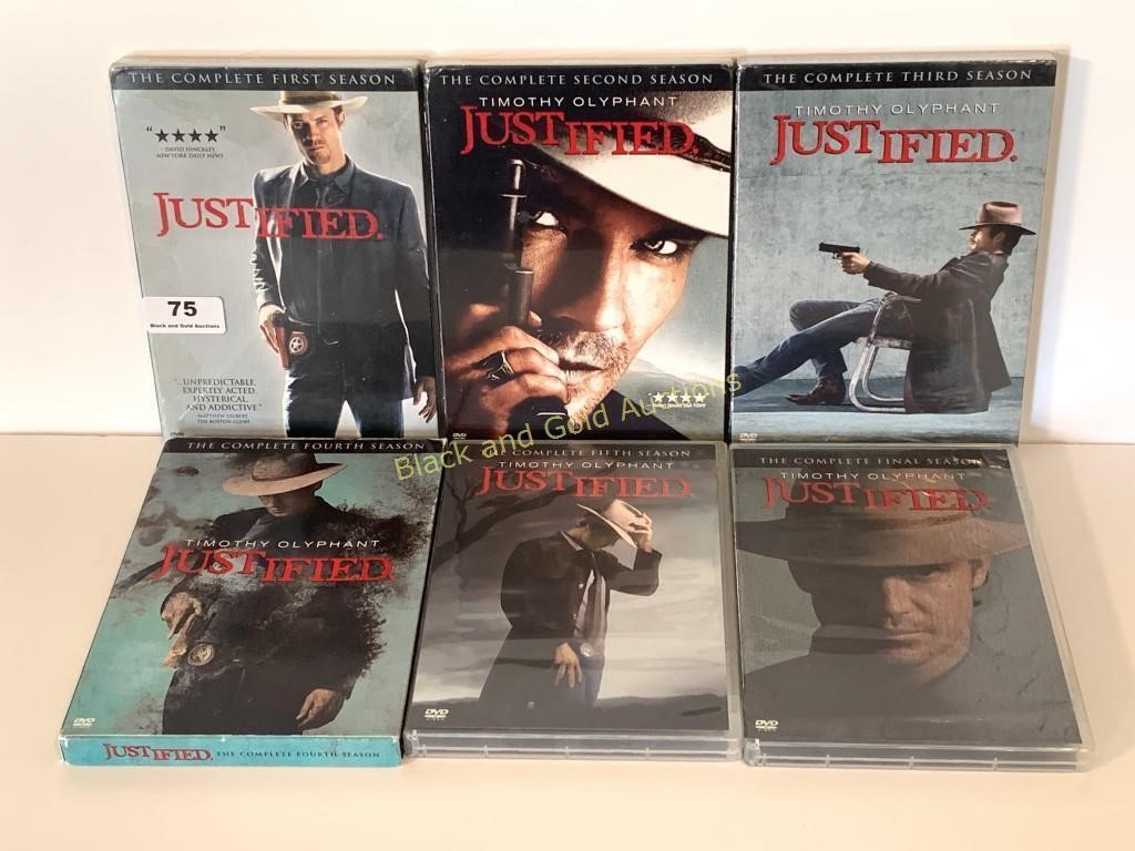 Justified on DVD Seasons 1-6