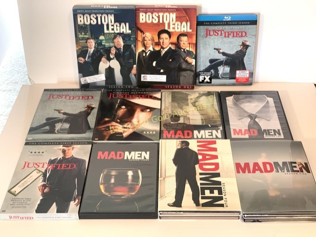 Season DVD Sets 3 Different Shows