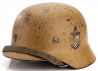 WWII Heer Tropical M-40 Camo Helmet
