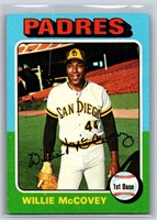 1975 Topps Baseball Lot of 10 Cards