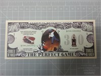 Bowling Novelty Banknote