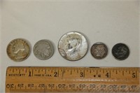Lot of Old Silver Coins
