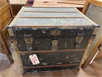 Old Trunk w/Leather Handles