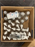 1 Box Hand Sanitizer; Approximately 37 Bottles