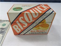 Tin BISQUICK Recipe Box