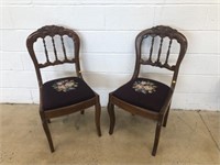(2) Upholstered Side Chairs