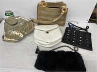 Lot of 5 small handbags