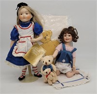 Marilyn & Friends Porcelain Doll, Franklin Heirloo