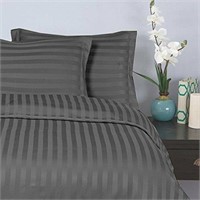 1800 Thread Count STRIPES 2pc Pillowcase set