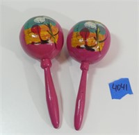 Handmade Mexican Maracas Shakers