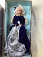 Winter Velvet Barbie, Avon, NIB