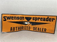 SWENSON spreader authorized dealer decal