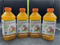 4 kinderlyte 1.1quart orange electrolyte solution