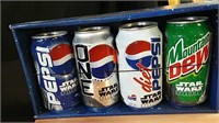 Star Wars Pepsi & Mountain Dew Cans (4)