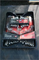 Combination Sae/MM Wrench Set