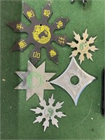 Vintage throwing Stars