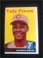 1958 Topps #420 Vada Pinson Rookie RC Lower grade