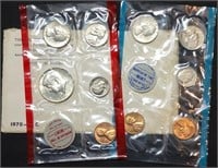 1970 US Double Mint Set w/ Silver Kennedy Half