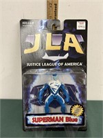 1998 Kenner JLA Superman Blue NOC