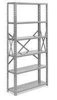 Gray Steel Shelving Powder Coated 1 of 2
